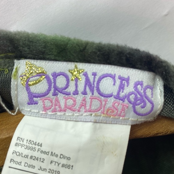 PRINCESS PARADISE “Feed Me” Dinosuar Halloween Costume Kids Size XS/S - Picture 10 of 12